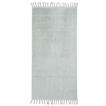 Fringed Paros 580GSM Cotton Bathroom Towels